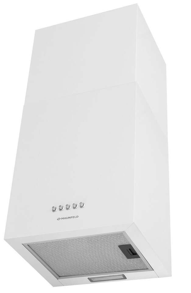 Фото Цилиндрическая вытяжка Maunfeld BOX Push 40 White