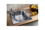 Превью картинка Металлическая мойка Blanсo TIPO 45-C нержавеющая сталь матовая #4