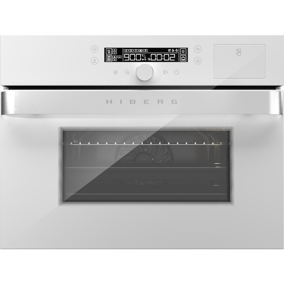 Фото Электрический духовой шкаф HIBERG MS-VM 5115 W SMART (c СВЧ inverter)