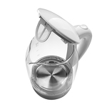 Превью картинка Чайник Lex LXK 3005-2,чайник стеклянный (белый) #3