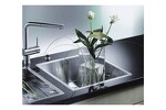 Превью картинка Металлическая мойка Blanсo CLARON 340-IF нерж.сталь зеркальная полировка с отв. арм. InFino #2