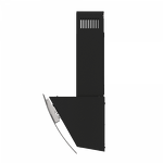 Превью картинка Наклонная вытяжка Elikor WAVE 60 BK #3