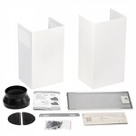 Превью картинка Наклонная вытяжка KRONA INGA 600 white push button #6