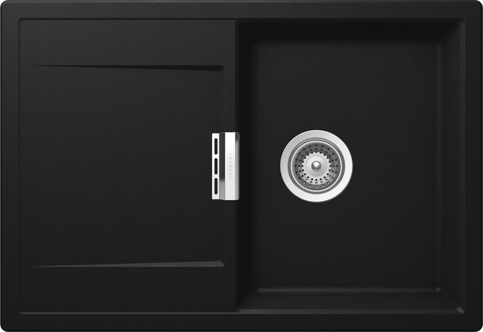 Фото Гранитная мойка SCHOCK ETON 45D CRISTADUR пуро