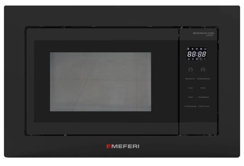 Фото Печь микроволновая встраиваемая Meferi MMO6020BK COMFORT