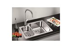 Превью картинка Металлическая мойка Blanсo SUPRA 340/180-IF нерж.сталь полированная #2
