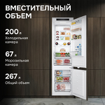Превью картинка Встраиваемый холодильник с морозильной камерой Zigmund & Shtain BR 25 X #5