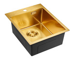 Превью картинка Металлическая мойка EMAR EMB-128A PVD Nano Golden #1