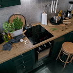 Превью картинка Электрическая варочная панель Lex EVH 430 BL панель стеклокерамическая электрическая #5