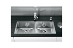 Превью картинка Металлическая мойка Blanсo ZEROX 400/400-IF нерж.сталь зеркальная полировка с отв. арм. InFino #2