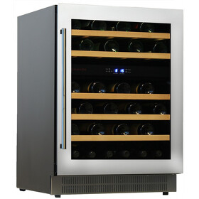 Картинка Винный холодильник (шкаф) компрессорный Dunavox 46 бут DAU-46.146DW