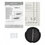 Превью картинка Встраиваемая вытяжка KAMILLA 450 BLACK #13