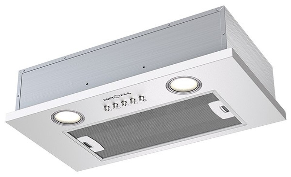 Фото Полновстраиваемая вытяжка KRONA SELINA 600 white PB