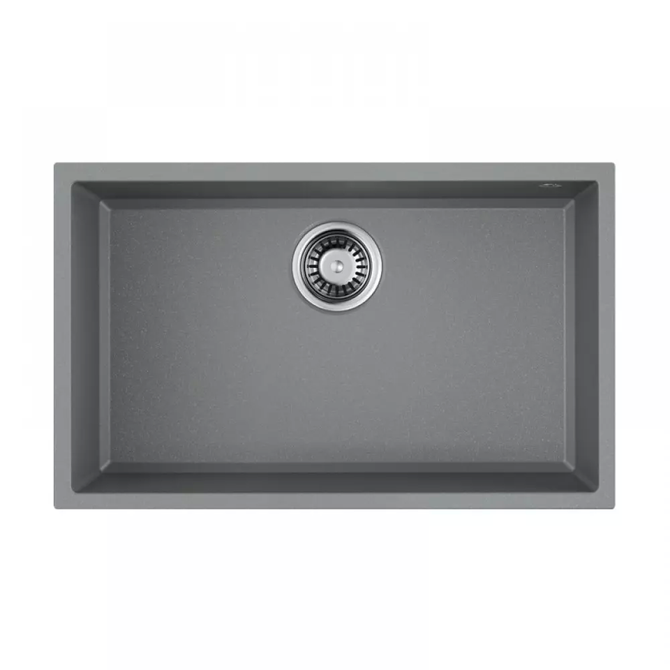 Фото Гранитная мойка Omoikiri Tedori 66-U-GR Tetogranit/leningrad grey