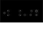 Превью картинка Электрическая варочная панель Lex EVH 642 BL панель стеклокерамическая электрическая #6