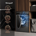 Превью картинка Стиральная машина с фронтальной загрузкой Weissgauff WMD 4828 Inverter Steam Grey #16
