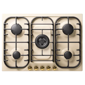 Картинка ILVE HCB70CN/AWG античный белый (фурн. латунь)