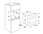 Превью картинка Электрический духовой шкаф Bertazzoni FPRO4077MTX3 #7
