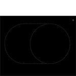 Превью картинка Электрическая варочная панель Lex EVH 642 BL панель стеклокерамическая электрическая #2