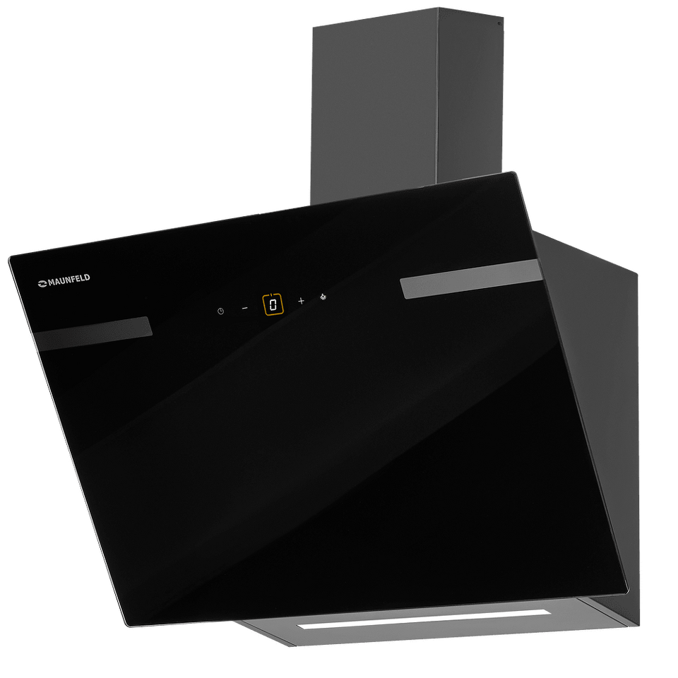 Фото Наклонная вытяжка Maunfeld Amber 60 Glass Black 