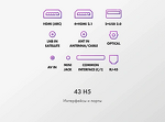 Превью картинка Телевизор Haier 43H5GUX #14