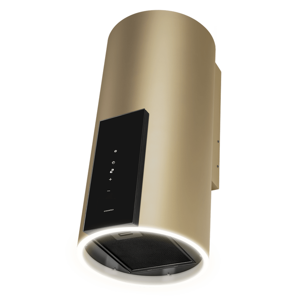 Фото Цилиндрическая вытяжка Maunfeld ALBA 39 Wall Gold