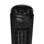 Превью картинка Вентилятор Lex LXCR 1526,обогреватель керамический, с очагом 2000Вт ( черный) #12