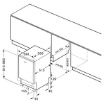 Превью картинка Посудомоечная машина 60см встраиваемая KRONA ROSSA 60 BI #11
