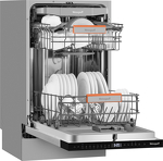 Превью картинка Посудомоечная машина 45см встраиваемая Weissgauff BDW 4508 D Autoopen Infolight #9