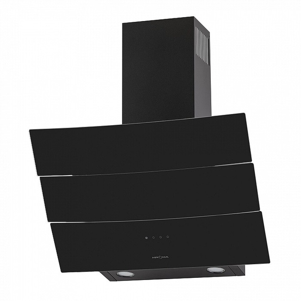 Фото Наклонная вытяжка KRONA INGA 600 black sensor