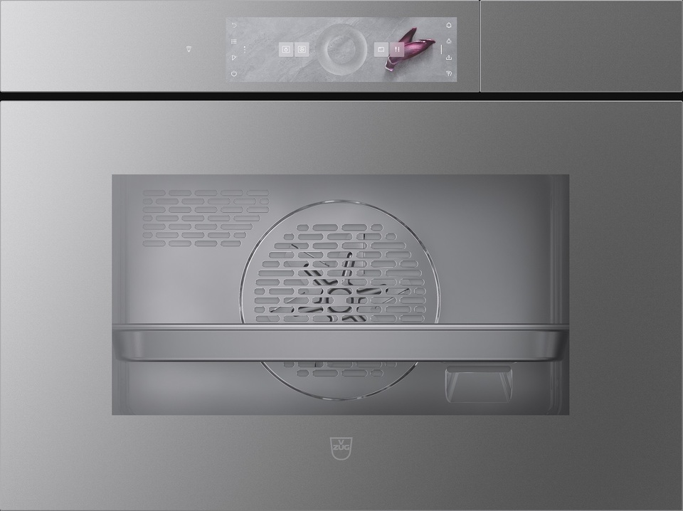 Фото Пароварка встраиваемая V-ZUG CombiSteamer V6000 45 CS6T-23043 платина