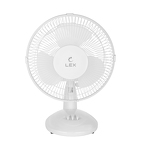 Превью картинка Вентилятор Lex LXFC 8378, 9" настольный вентилятор, белый #2