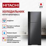 Превью картинка Холодильник с верхней морозилкой Hitachi HRTN7489DFBBKCS #3