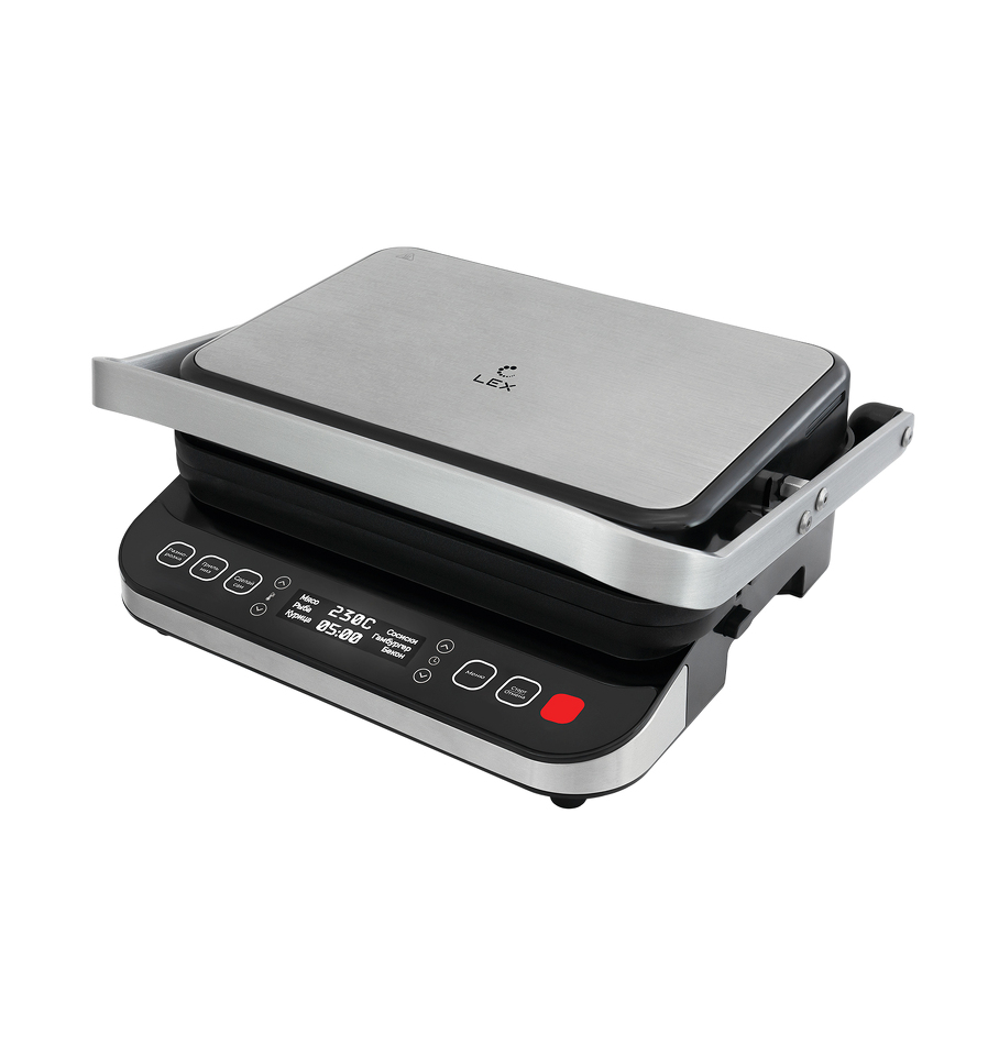 Фото Гриль Lex LXGR 5005, гриль электрический (черный)