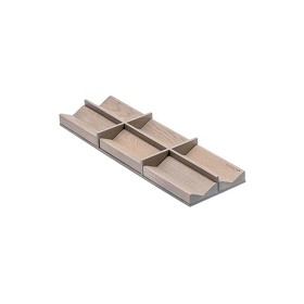 Картинка Duslar Подставка WOODNOTE для специй, 150х472х42 мм, дуб