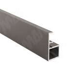 Превью картинка PULSE SECRET MAXI Профиль рамочный узкий с интегрированной ручкой, графит (краска), L-2700 (FP00263HGP-S3) #1