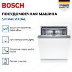Превью картинка Посудомоечная машина 60см встраиваемая Bosch SMV4EVX04E #12