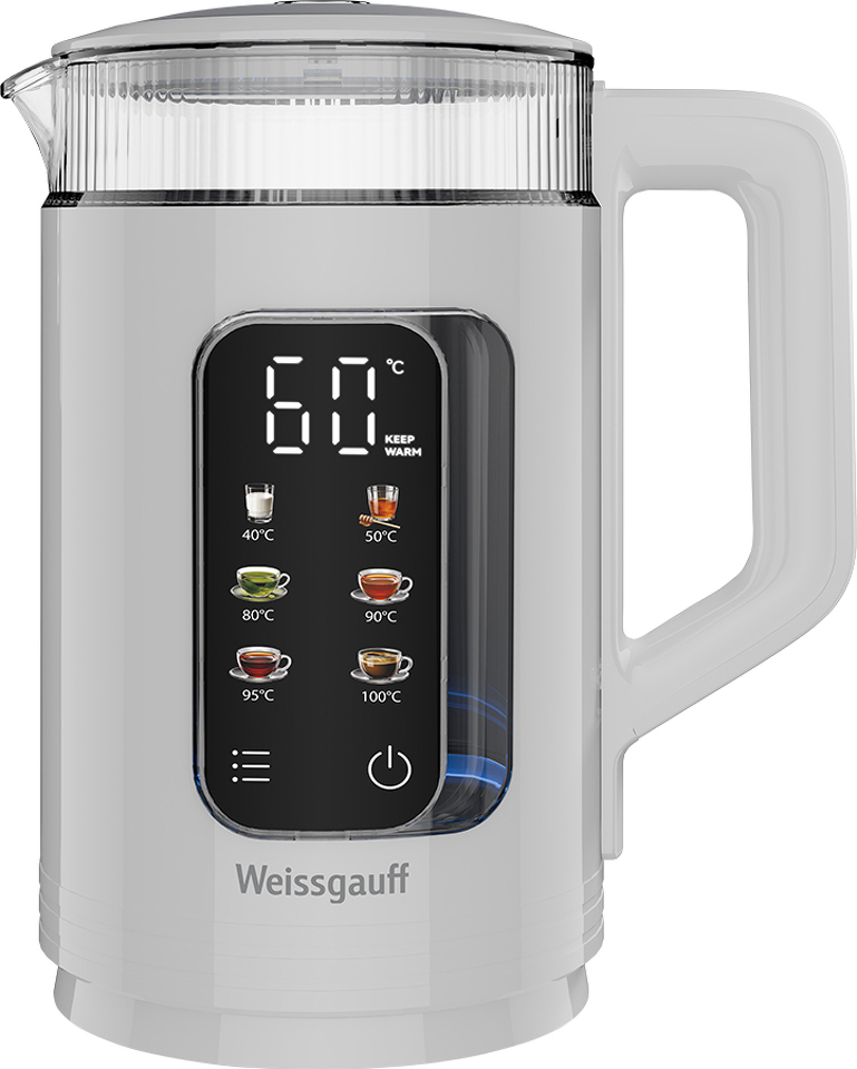 Фото Чайник Weissgauff WK 1520 Dw Touch BodyCool