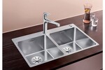 Превью картинка Металлическая мойка Blanсo ANDANO 340/340-IF-A нерж. сталь зеркальная полировка с кл.-авт.  PushControl #2