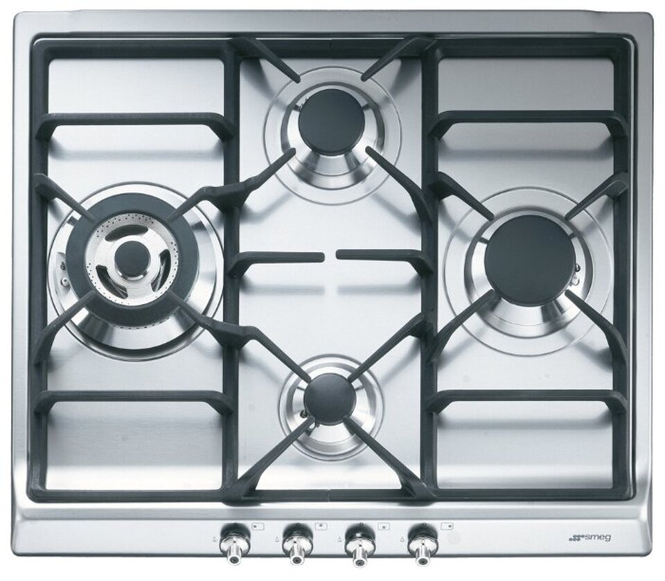 Фото Газовая варочная панель Smeg SER60SGH3