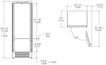 Превью картинка Встраиваемый холодильник с морозильной камерой Bertazzoni REF755BBRPTT #5