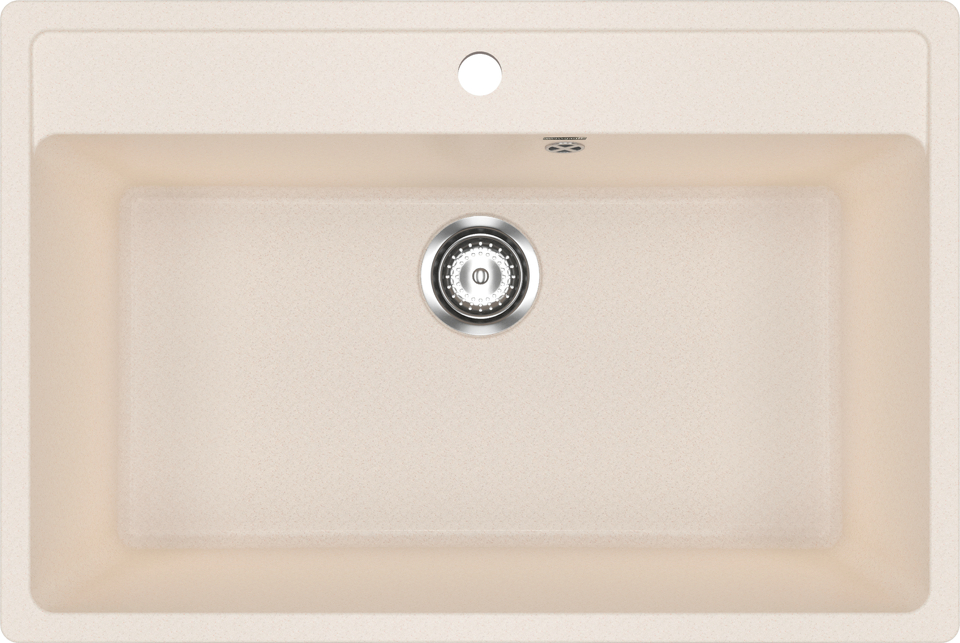 Фото Мраморная мойка Weissgauff WG 600328 Comfort Beige Sand