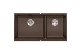 Картинка Blanсo SUBLINE 480/320-U SILGRANIT PuraDur  кофе c отв.арм. InFino