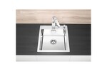 Превью картинка Металлическая мойка Blanсo CLARON 400-IF/А нерж.сталь зеркальная полировка с  кл.-авт. InFino и управлением PushControl #3