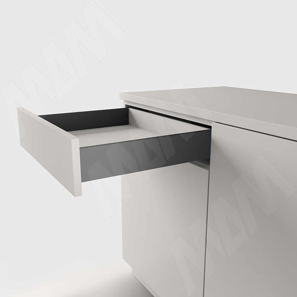 Фото PULSE ЛС БОКС Комплект ящика 450 мм, Н88, с толкателем, черный, LS BOX (LT88450BL)