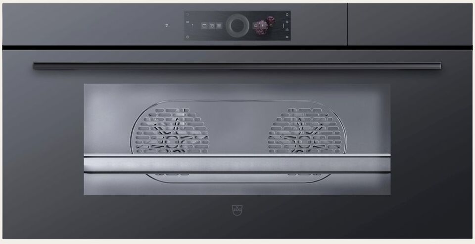 Фото Пароварка встраиваемая V-ZUG CombiSteamer V6000 45L Grand CS6T-23034 черное стекло