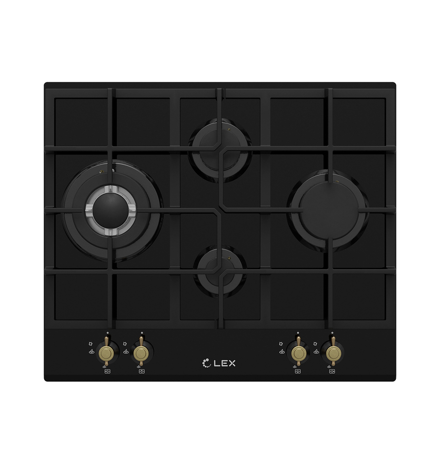 Фото Газовая варочная панель Lex GVG 643C BL газовая панель