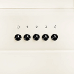 Превью картинка Наклонная вытяжка Lex MIKA G 500 IVORY LIGHT воздухоочиститель #2