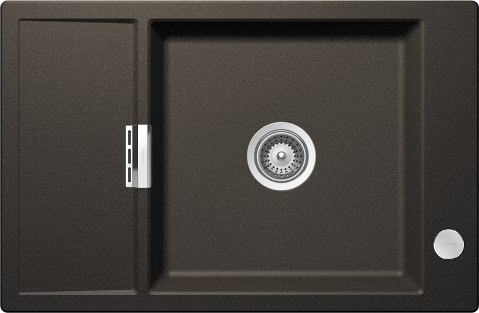 Фото Гранитная мойка SCHOCK ETON 60D Small CRISTADUR бронза