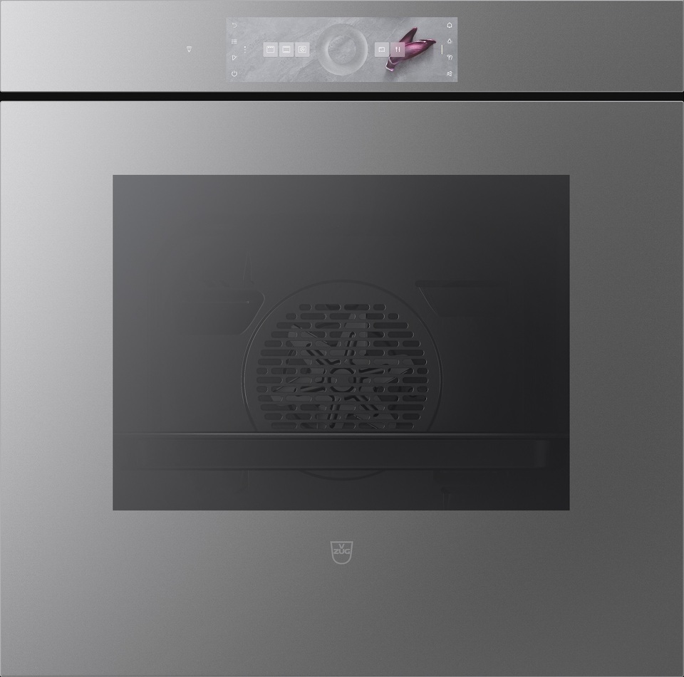 Фото Электрический духовой шкаф V-ZUG Combair V6000 60P C6T-21073 платина